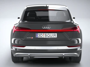 Audi E-tron S Sportback 2021 3D Model
