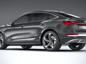 Audi E-tron S Sportback 2021 Modello 3D