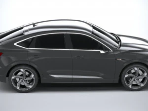 Audi E-tron S Sportback 2021 3D Model