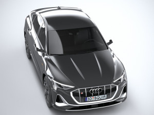 Audi E-tron S Sportback 2021 Modello 3D