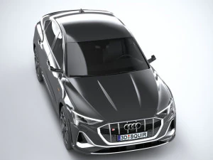 Audi E-tron S Sportback 2021 3D Model