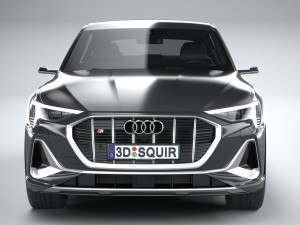 Audi E-tron S Sportback 2021 Modello 3D