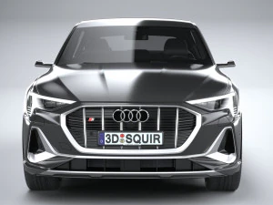 Audi E-tron S Sportback 2021 3D Model