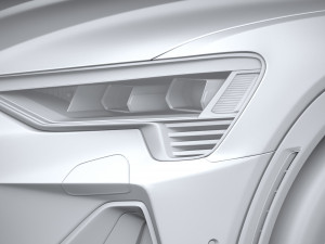 Audi E-tron S Sportback 2021 Modello 3D