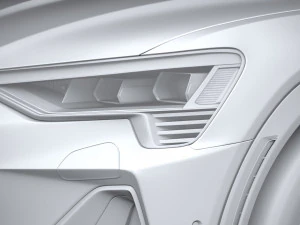 Audi E-tron S Sportback 2021 3D Model