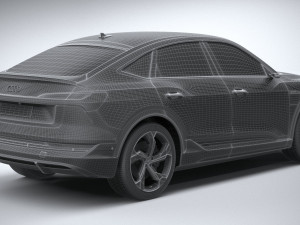 Audi E-tron S Sportback 2021 Modello 3D