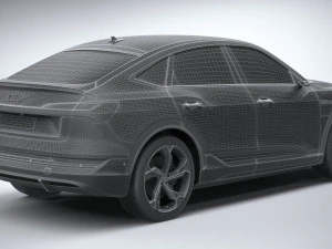 Audi E-tron S Sportback 2021 3D Model