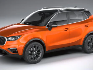 宝沃 BX3 2020 3D 模型