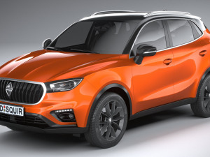 Borgward BX3 2020 3D Модель
