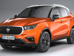 Borgward BX3 2020 3D Модель