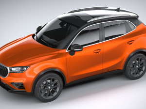 Borgward BX3 2020 3D Модель