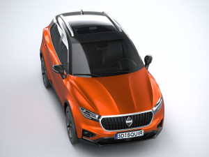 Borgward BX3 2020 3D Модель