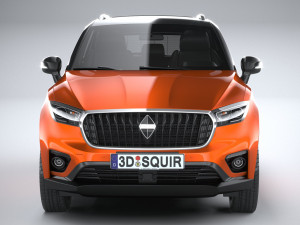Borgward BX3 2020 3D Модель