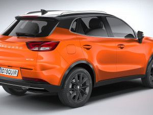 Borgward BX3 2020 3D Модель