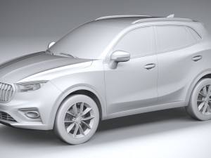 Borgward BX3 2020 3D Модель