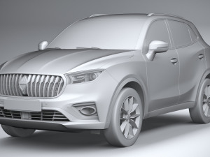 Borgward BX3 2020 3D Модель