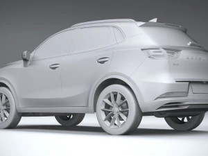 Borgward BX3 2020 3D Model