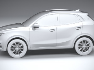 Borgward BX3 2020 3D Модель