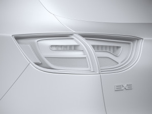 Borgward BX3 2020 3D Модель