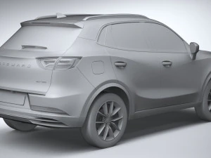 Borgward BX3 2020 3D Model