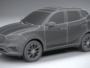 Borgward BX3 2020 3D Модель