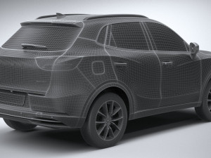 Borgward BX3 2020 3D Модель