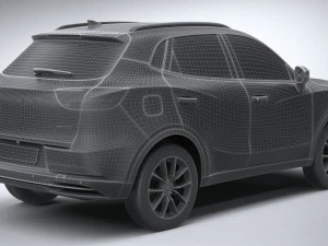 Borgward BX3 2020 3D Model