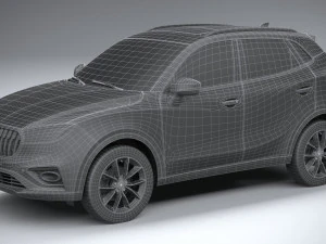 Borgward BX3 2020 3D Model