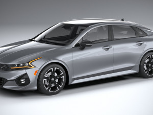 Kia K5 2021 3D Model