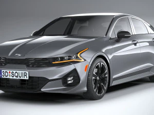 Kia K5 2021 3D Model
