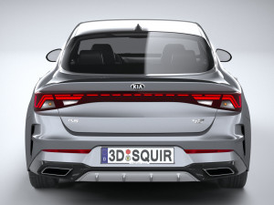 Kia K5 2021 3D Model