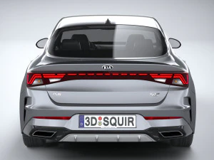 Kia K5 2021 3D Model