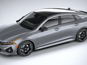 Kia K5 2021 3D Model