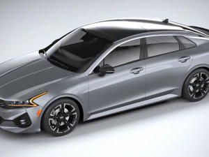 Kia K5 2021 3D Model