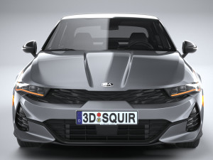 Kia K5 2021 3D Model