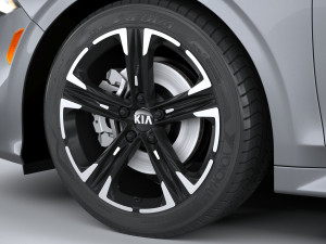 Kia K5 2021 3D Model