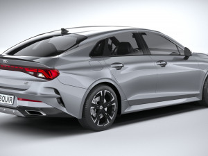Kia K5 2021 3D Model