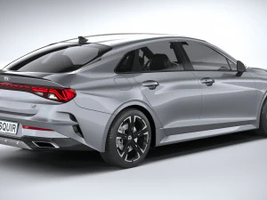 Kia K5 2021 3D Model
