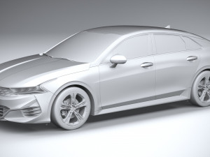 Kia K5 2021 3D Model