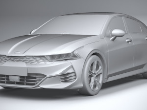 Kia K5 2021 3D Model