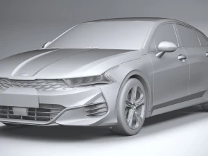 Kia K5 2021 3D Model