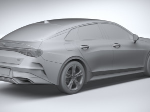 Kia K5 2021 3D Model
