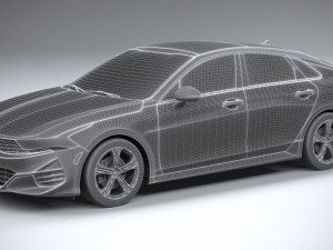 Kia K5 2021 3D Model