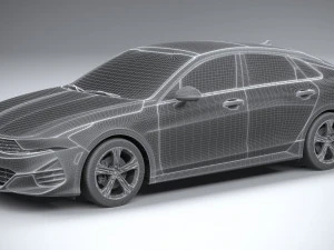 Kia K5 2021 3D Model