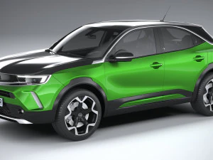 Opel Mokka-e 2021 3D Model