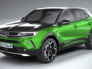 Opel Mokka-e 2021 3D Model