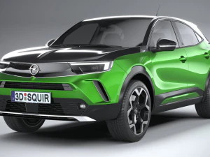 Opel Mokka-e 2021 3D Model