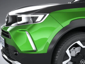 Opel Mokka-e 2021 3D Model