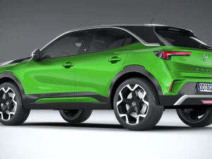 Opel Mokka-e 2021 3D Model
