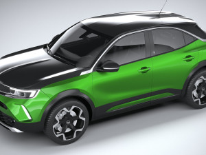 Opel Mokka-e 2021 3D Модель